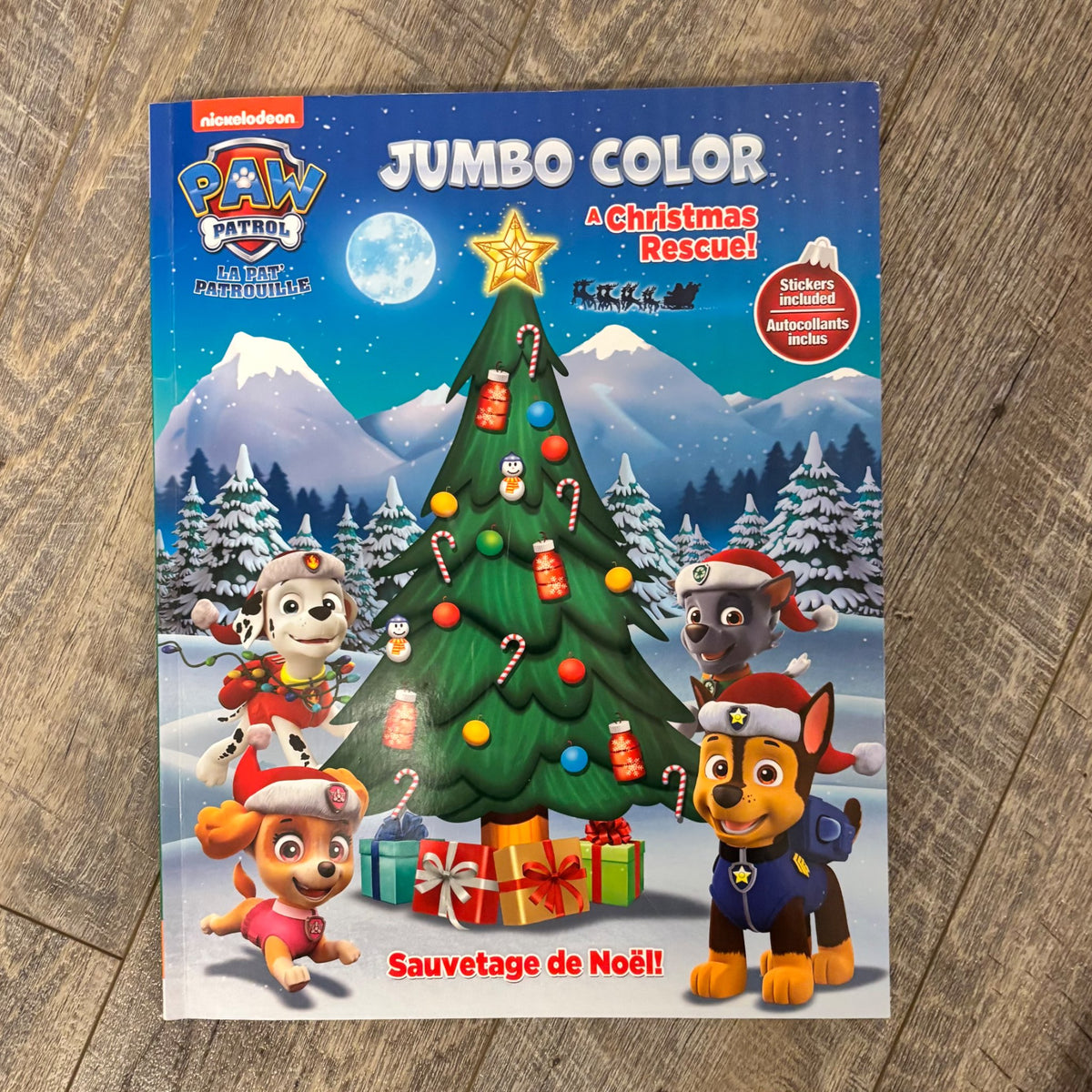 XL Paw Patrol Christmas Colouring and Activity Book