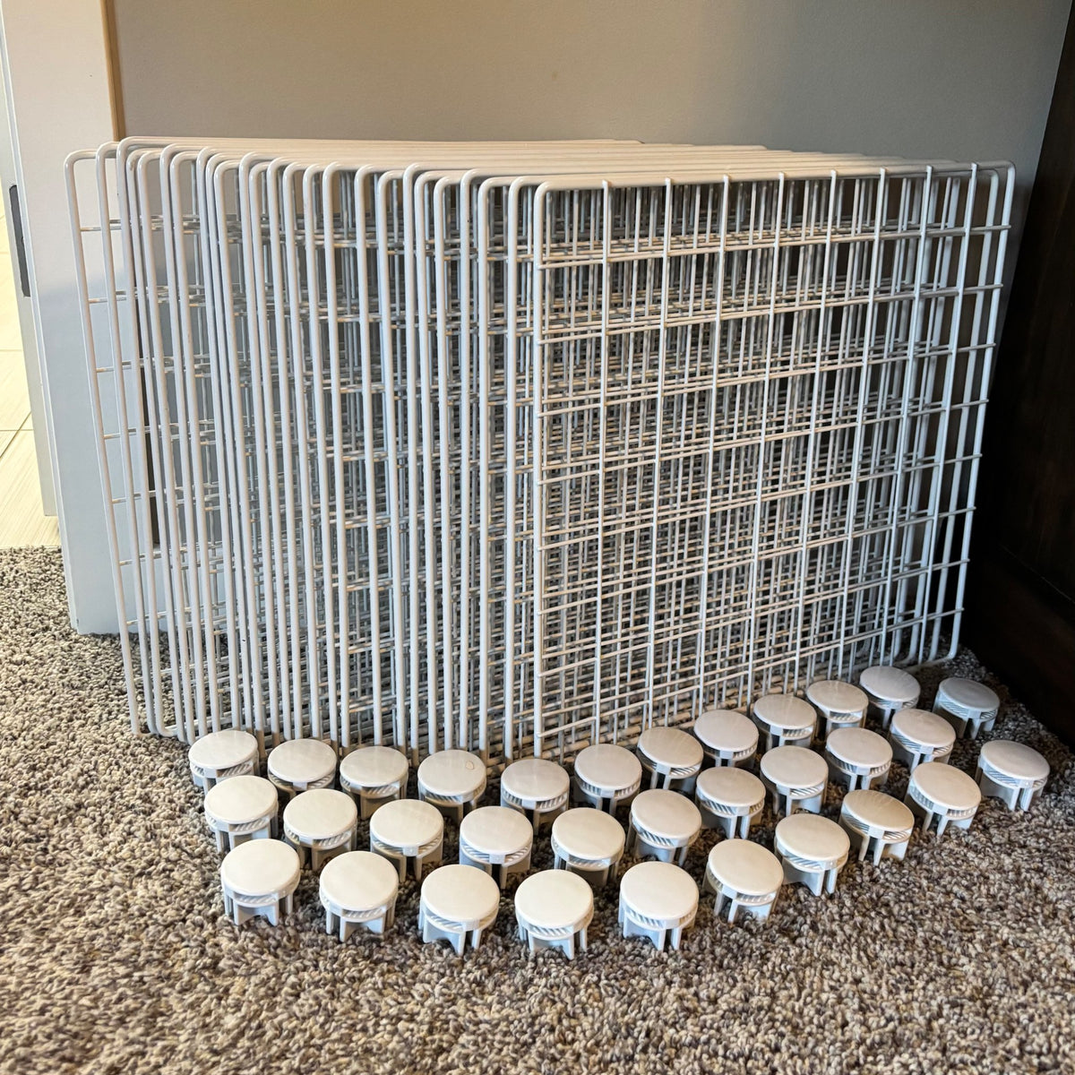 Modular Wire Shelving (6 Cube)