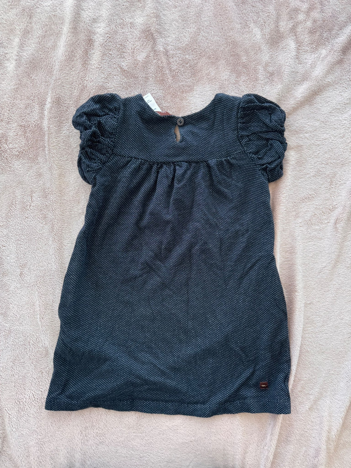 Tea Collection blue bubble sleeve dress (size 4), Kids 4/4T
