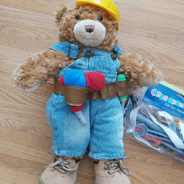 Build a Bear construction teddy