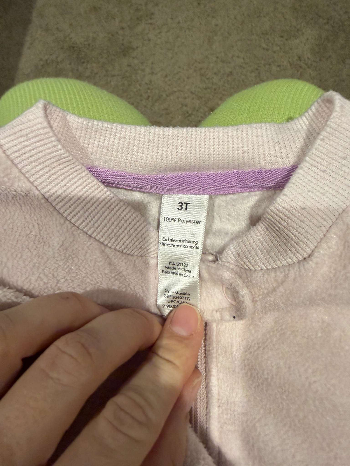 Unicorn Pajamas Fleece 3T, Kids 3T