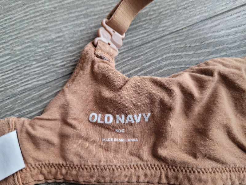 Old Navy Nursing Bra Size 38C - Camel, Maternity L (12-14)