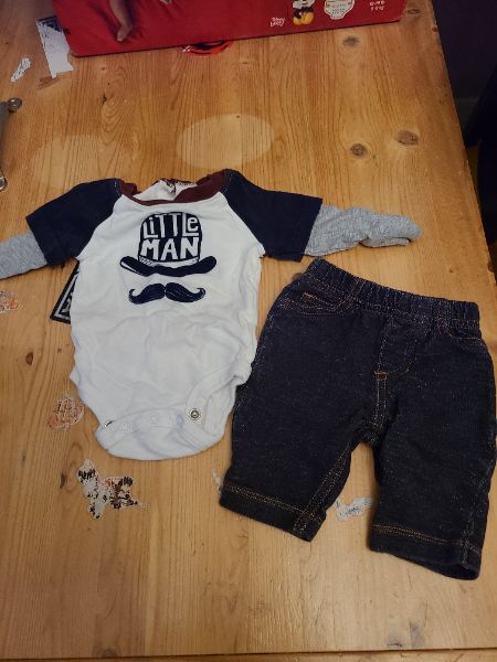 Newborn Little man outfit , Kids Newborn