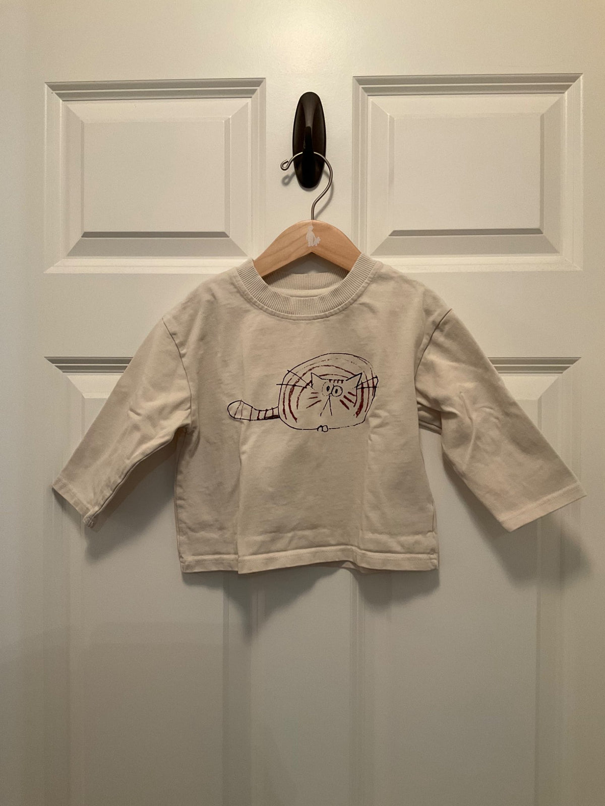Cotton Cat Long Sleeve- Fits size 2/3, Kids 2T