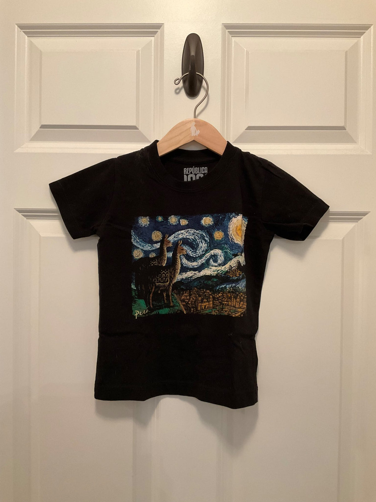 Peru Llama Shirt - Fits size 2/3, Kids 2T