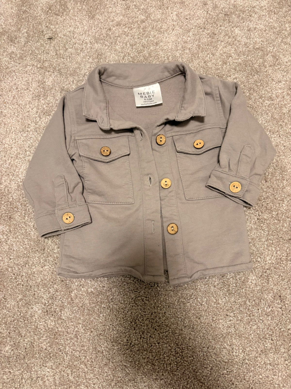Mebie Baby shacket, Kids 12 Month (9-12M)