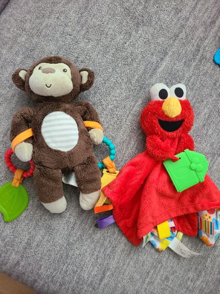 Assorted baby toys