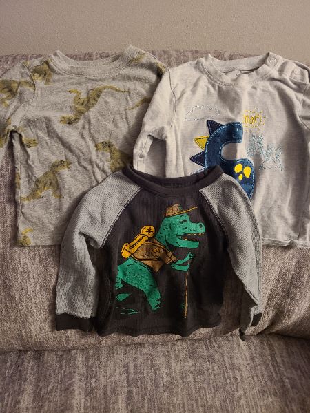 12 to 18 month long sleeve shirts, Kids 18 Month (12-18M)