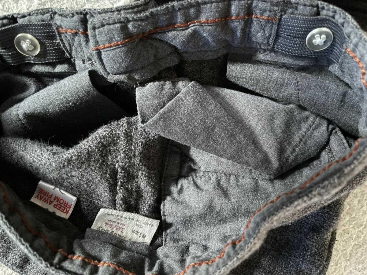 Zara great dress slacks 18-34 month (dk grey), Kids 24 Month (18-24M)