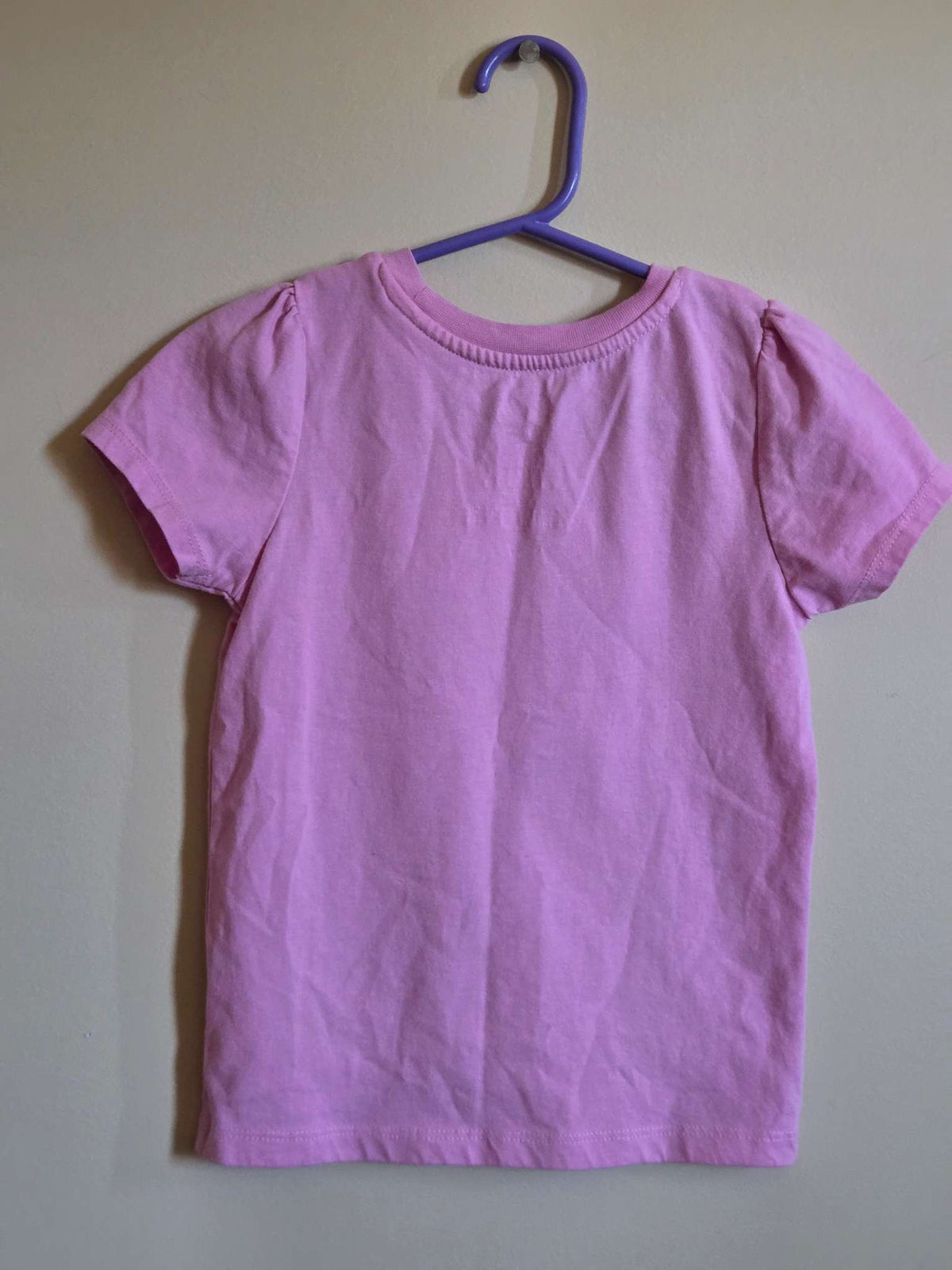 Girls Pink Barbie Rollerskating Tshirt 4T, Kids 4/4T