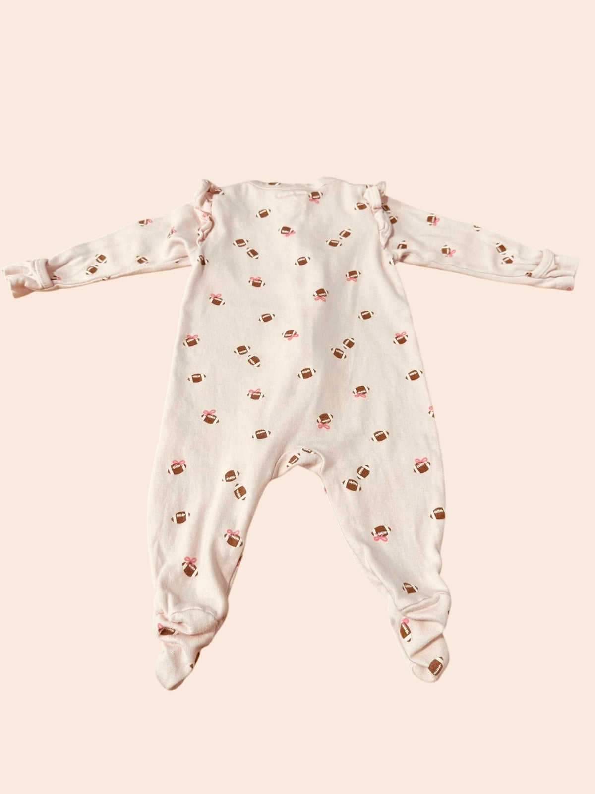 Football fan onesie, Kids 6 Month (3-6M)