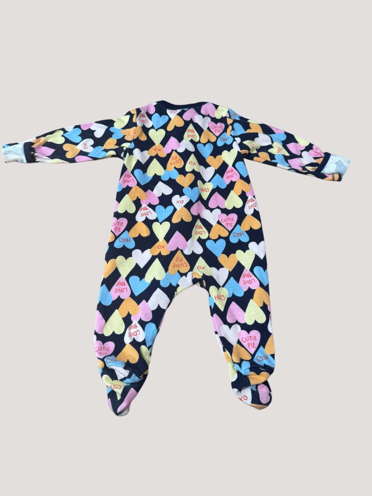 Candy hearts onesie, Kids 6 Month (3-6M)