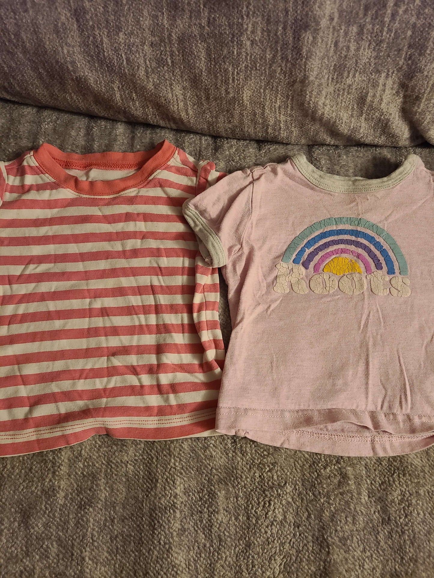 12 to 18 month girls t shirts 4 pcs, Kids 18 Month (12-18M)