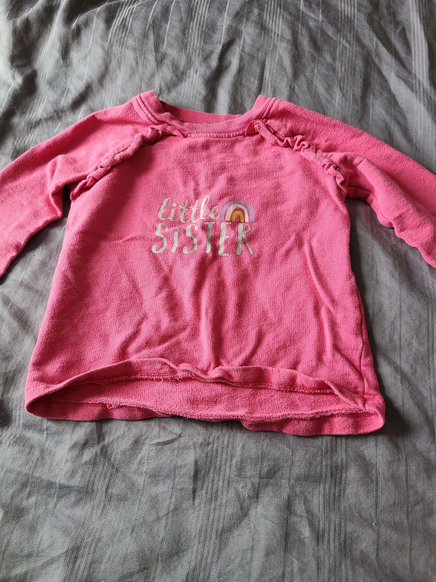24 month pink long sleeve shirts 3 pcs, Kids 24 Month (18-24M)