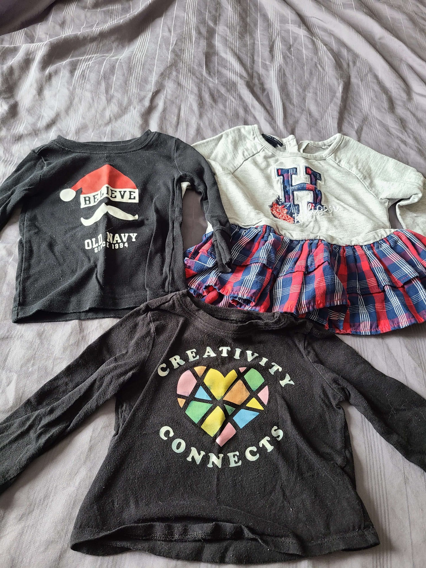 24 m9nth long sleeve shirts 3 pcs, Kids 24 Month (18-24M)