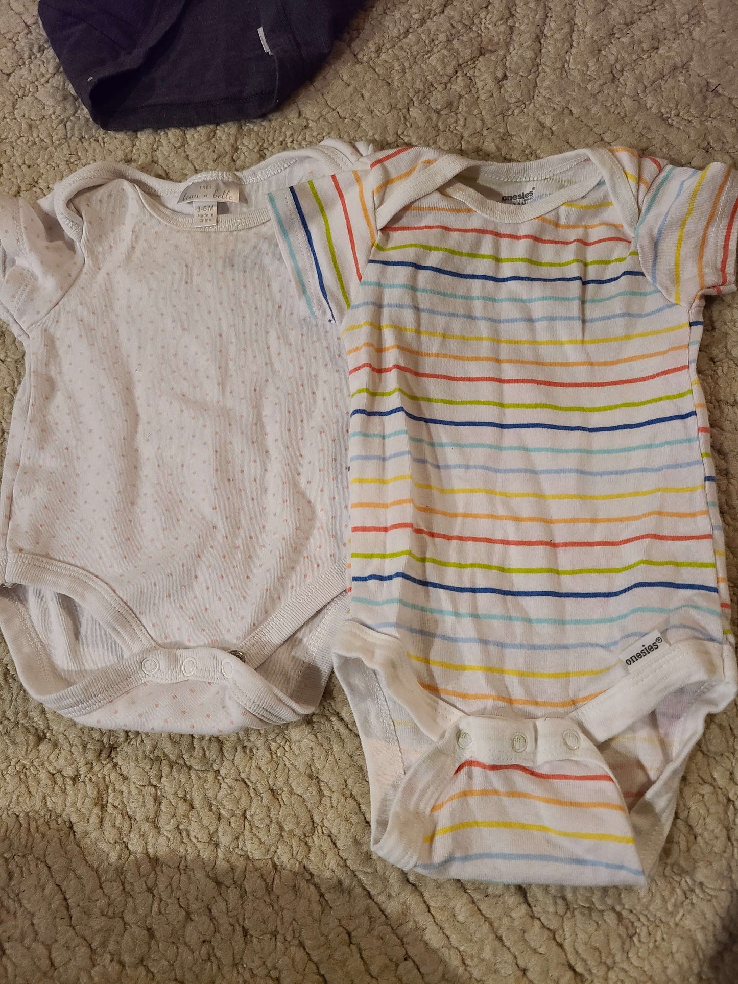 3 to 6 month bundle 4 pcs , Kids 6 Month (3-6M)
