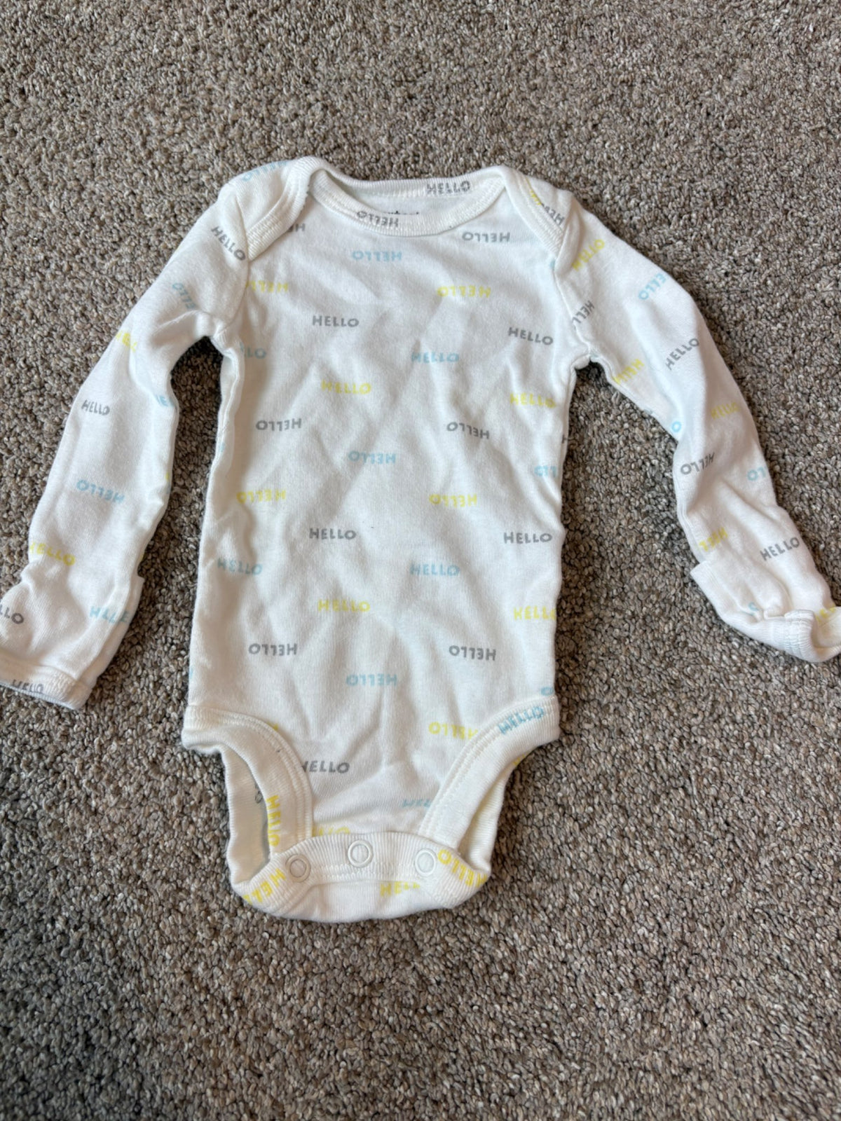 Long sleeve onesie, Kids Newborn