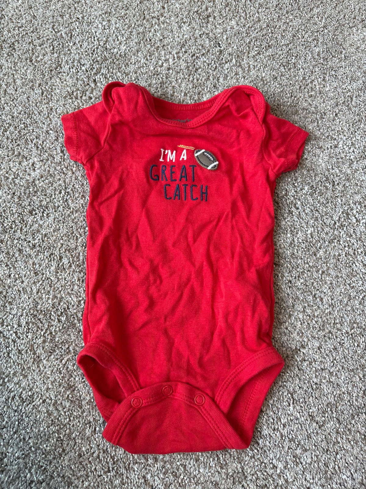 Carter’s sports bodysuit , Kids 3 Month (0-3M)