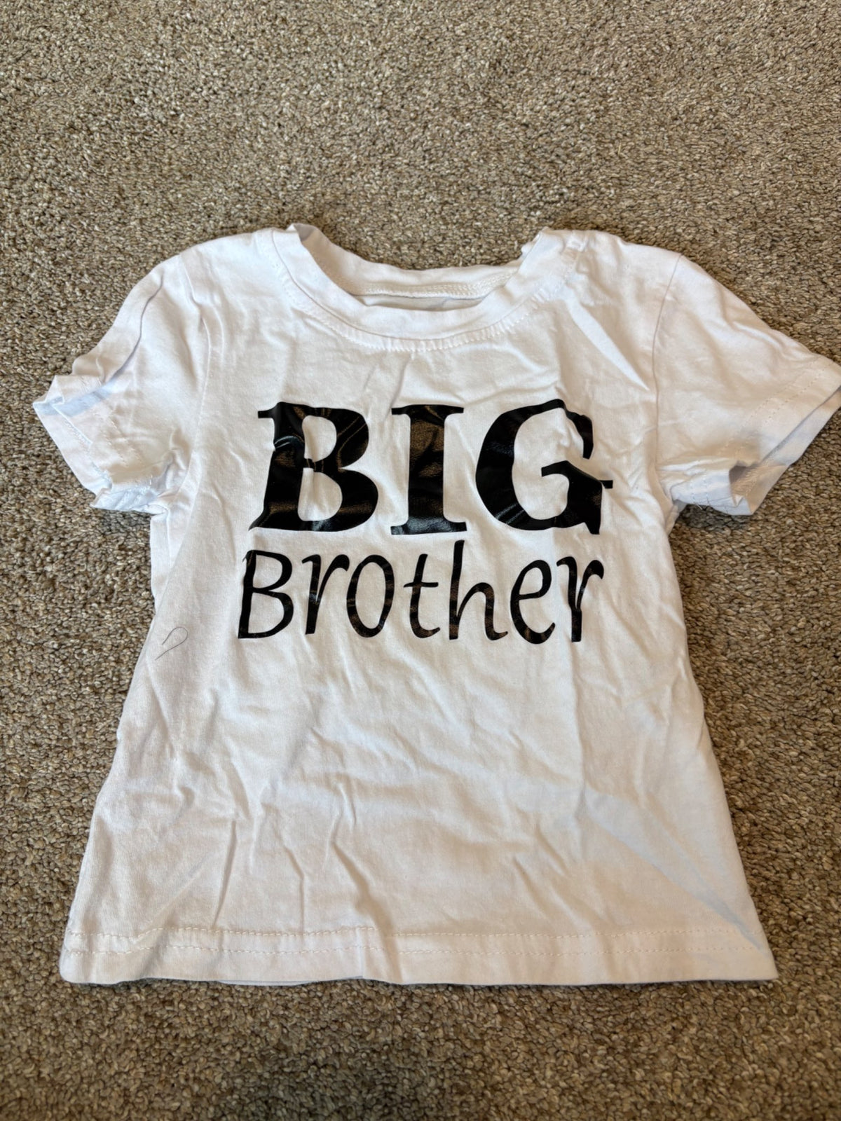 Big brother tee shirts (2), Kids 18 Month (12-18M)