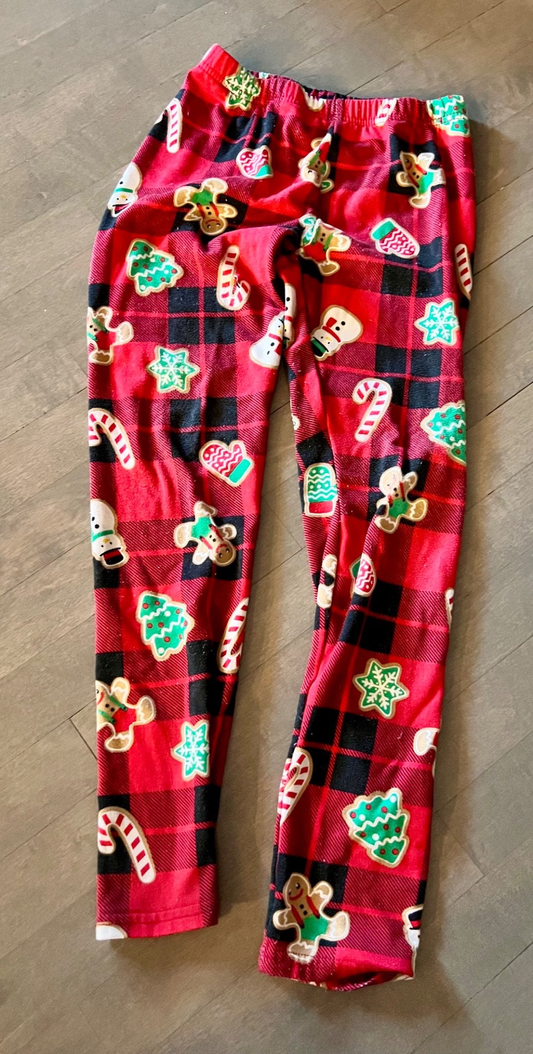 Christmas pajama pants, Kids 7 & 8 (small)