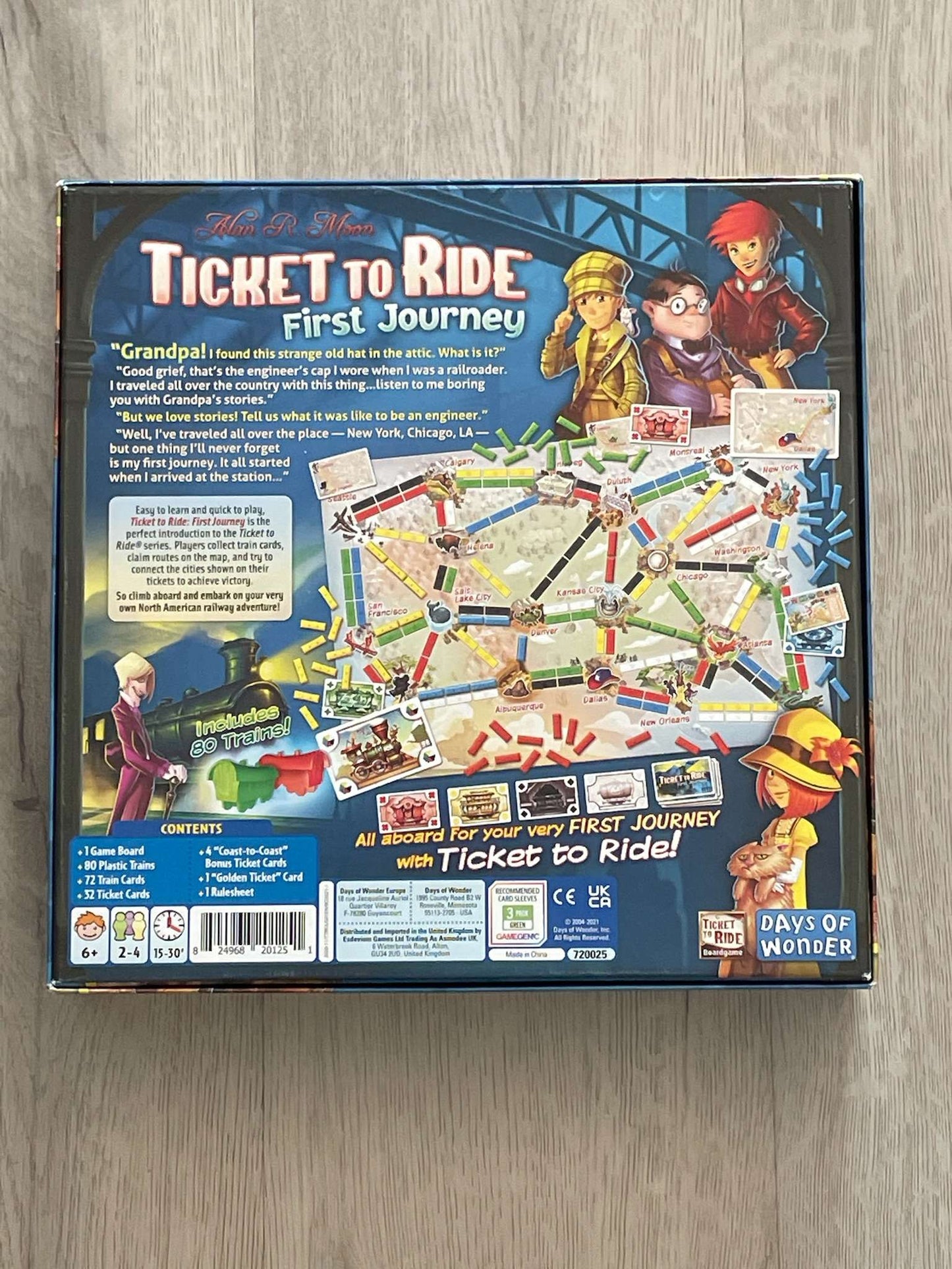 Ticket to Ride First Journey