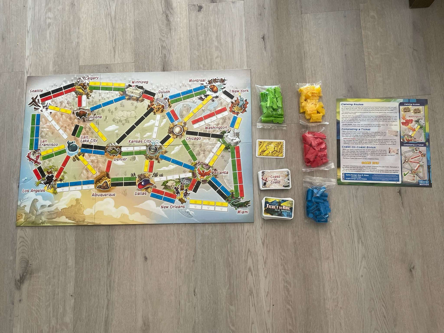 Ticket to Ride First Journey