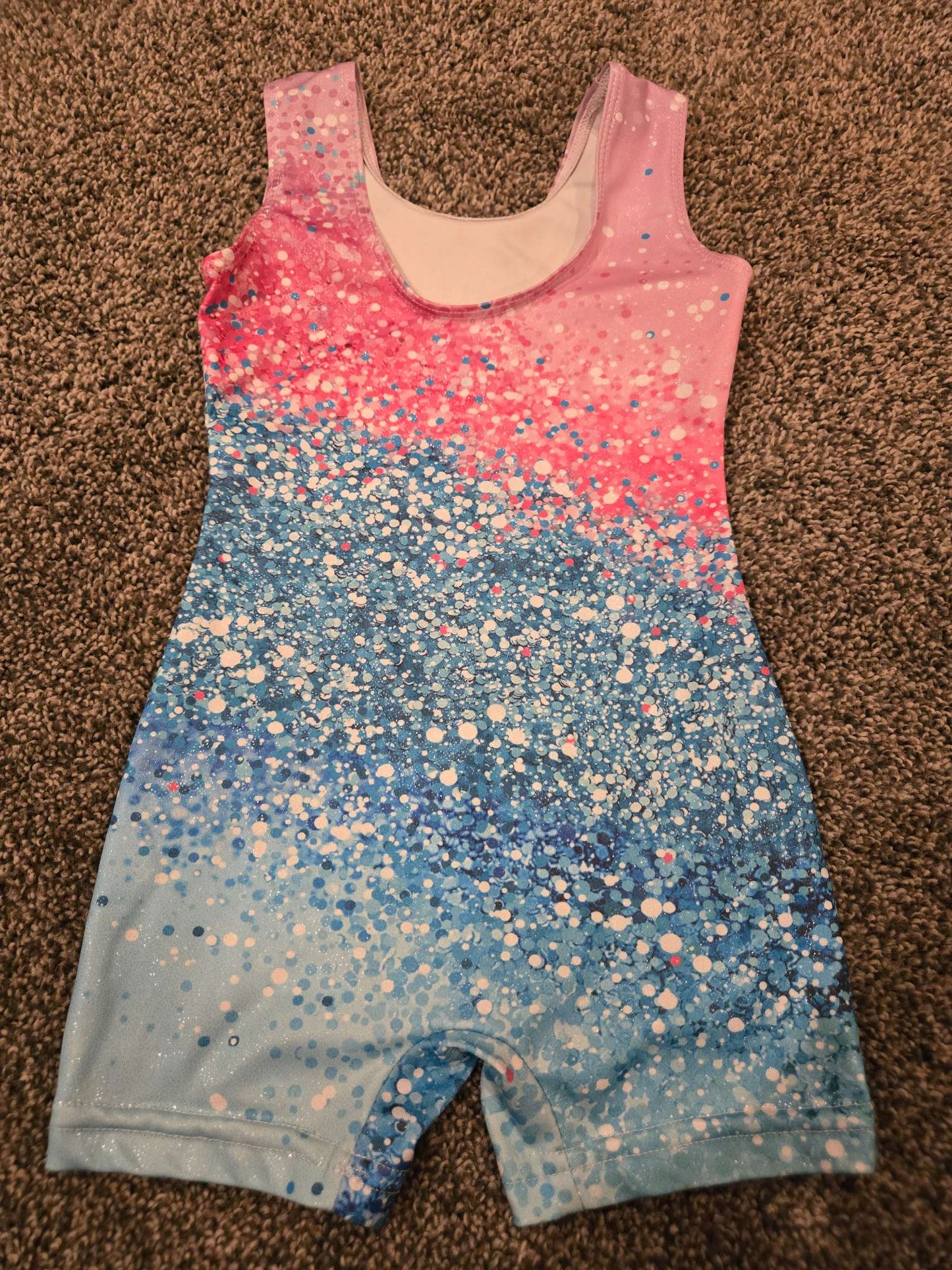 3T Sparkly Gymnastics Leotard, Kids 3T
