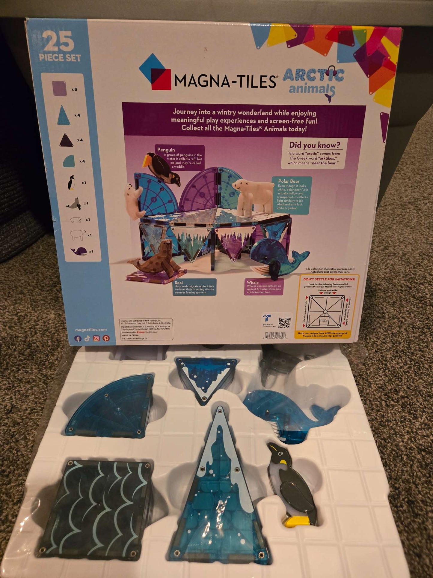 Magna-Tiles Artic Animals