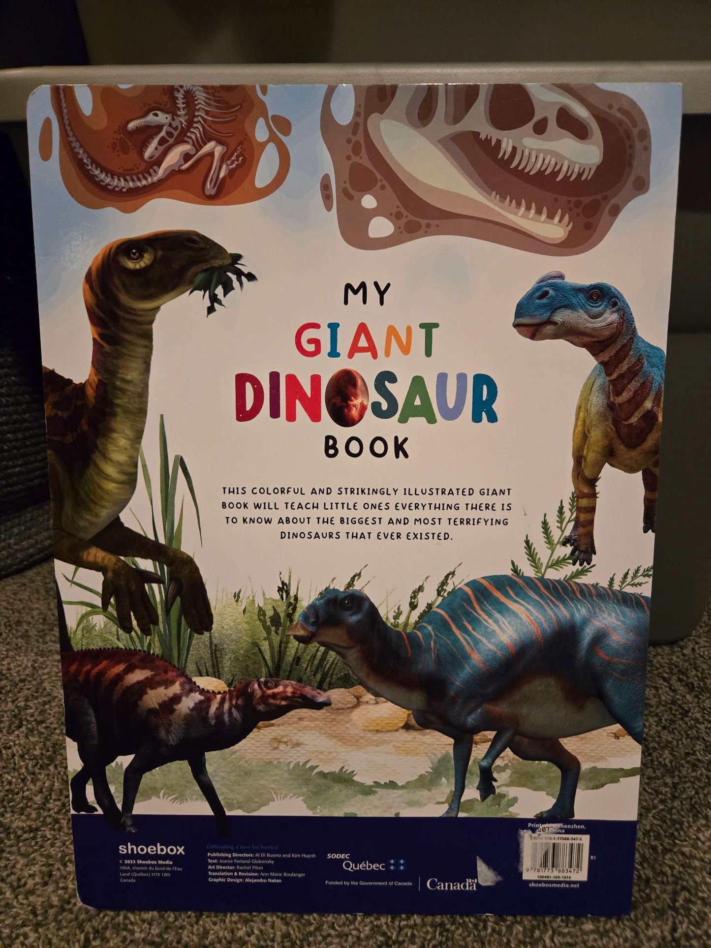 My Giant Dinosaur Book
