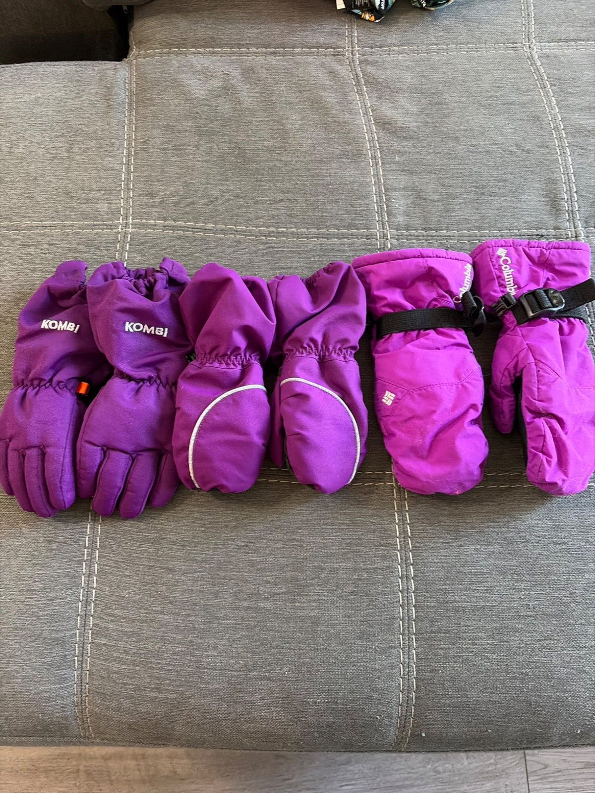 Girls gloves , Kids 6/6X