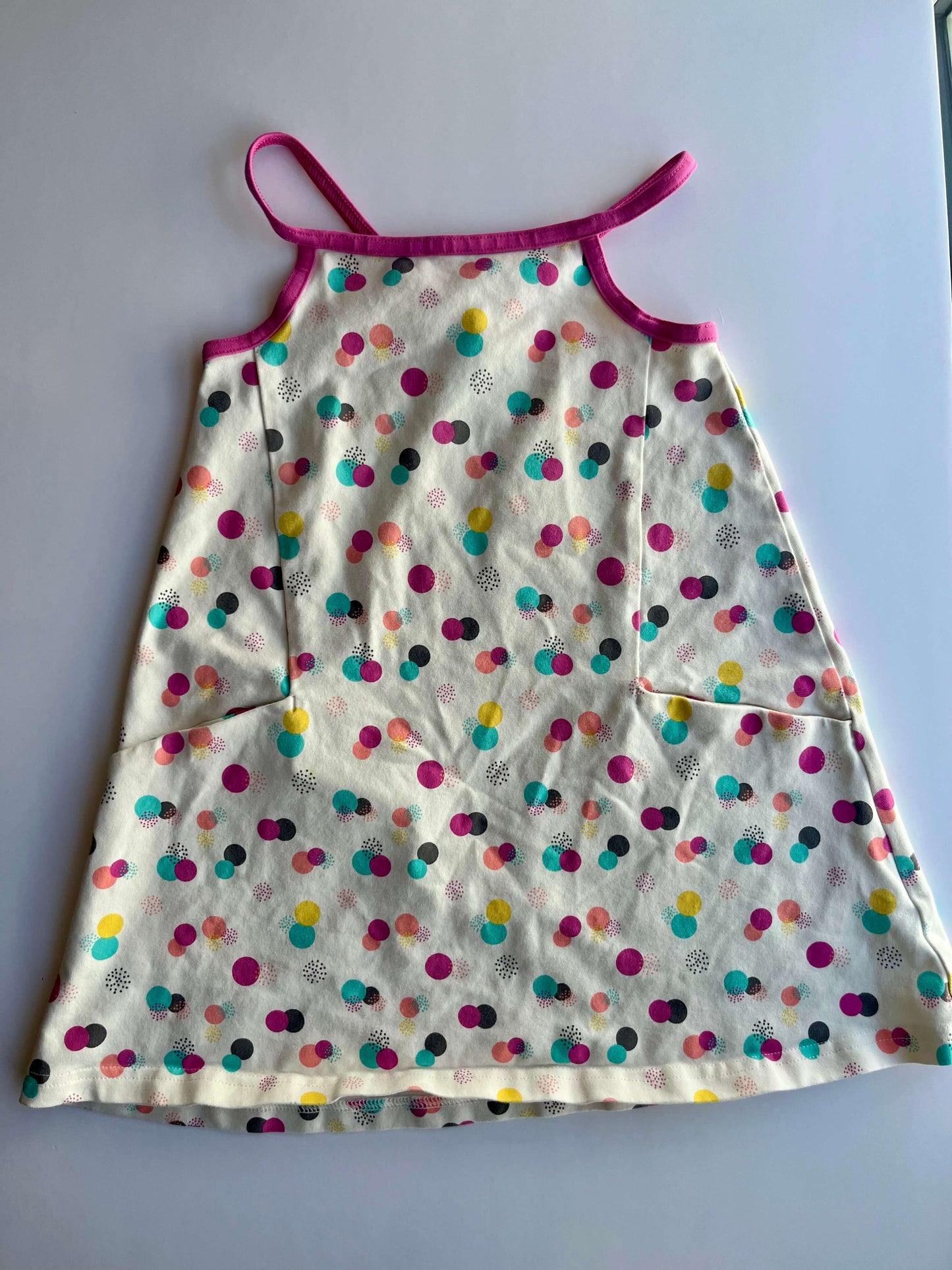 EUC Peekaboo Beans - Beachy Keen Dress, MSRP: $54, Kids 4/4T