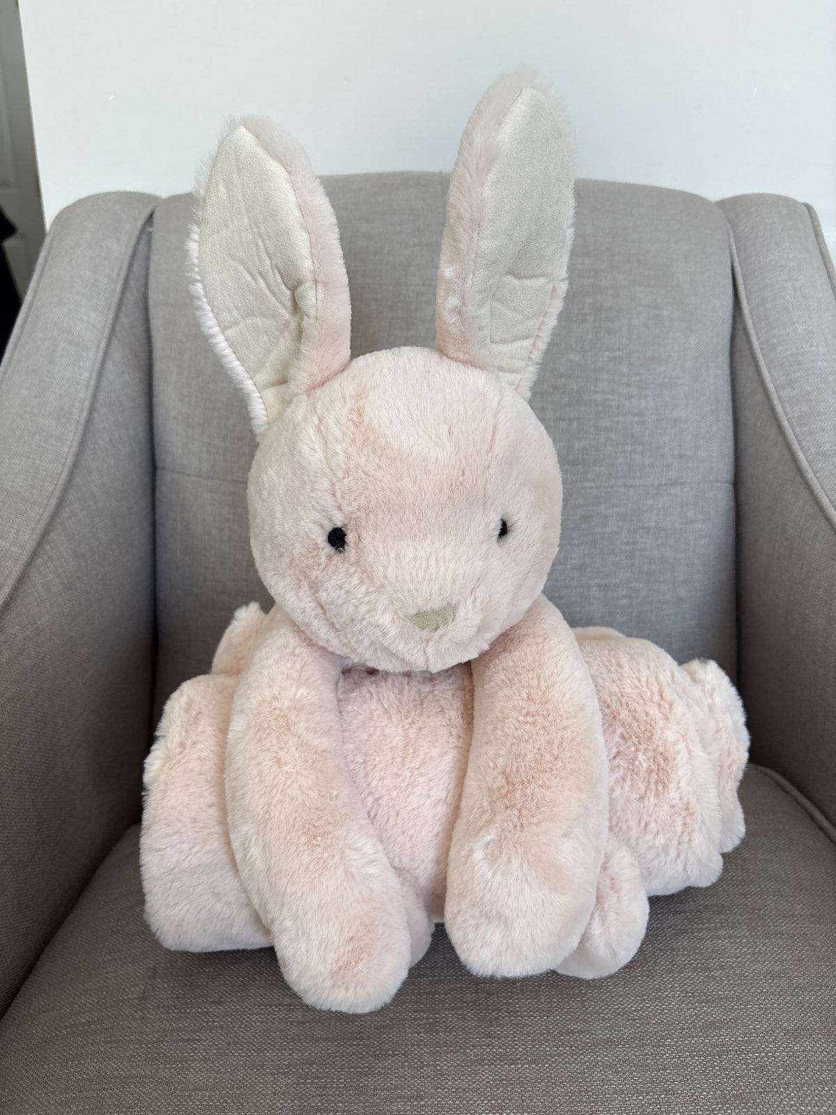 Pottery Barn Kids Baby Blanket & Bunny Stuffie