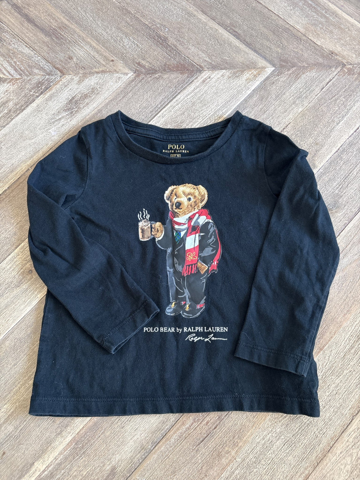 Ralph Lauren Bear Shirt 2T, Kids 2T