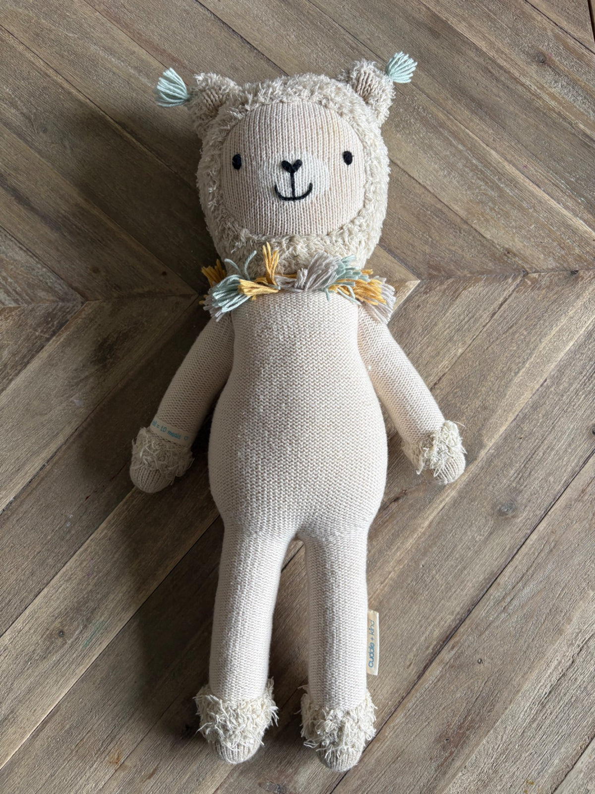Cuddle + Kind Lucas the Llama