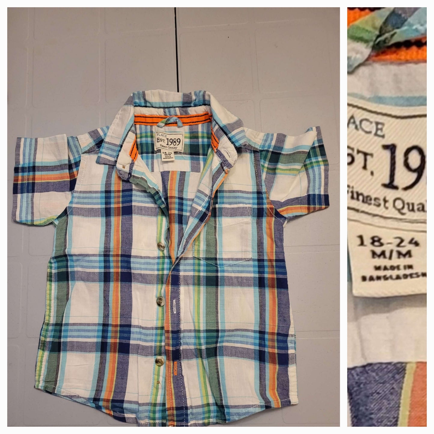 2 short sleeves shirts, Kids 24 Month (18-24M)