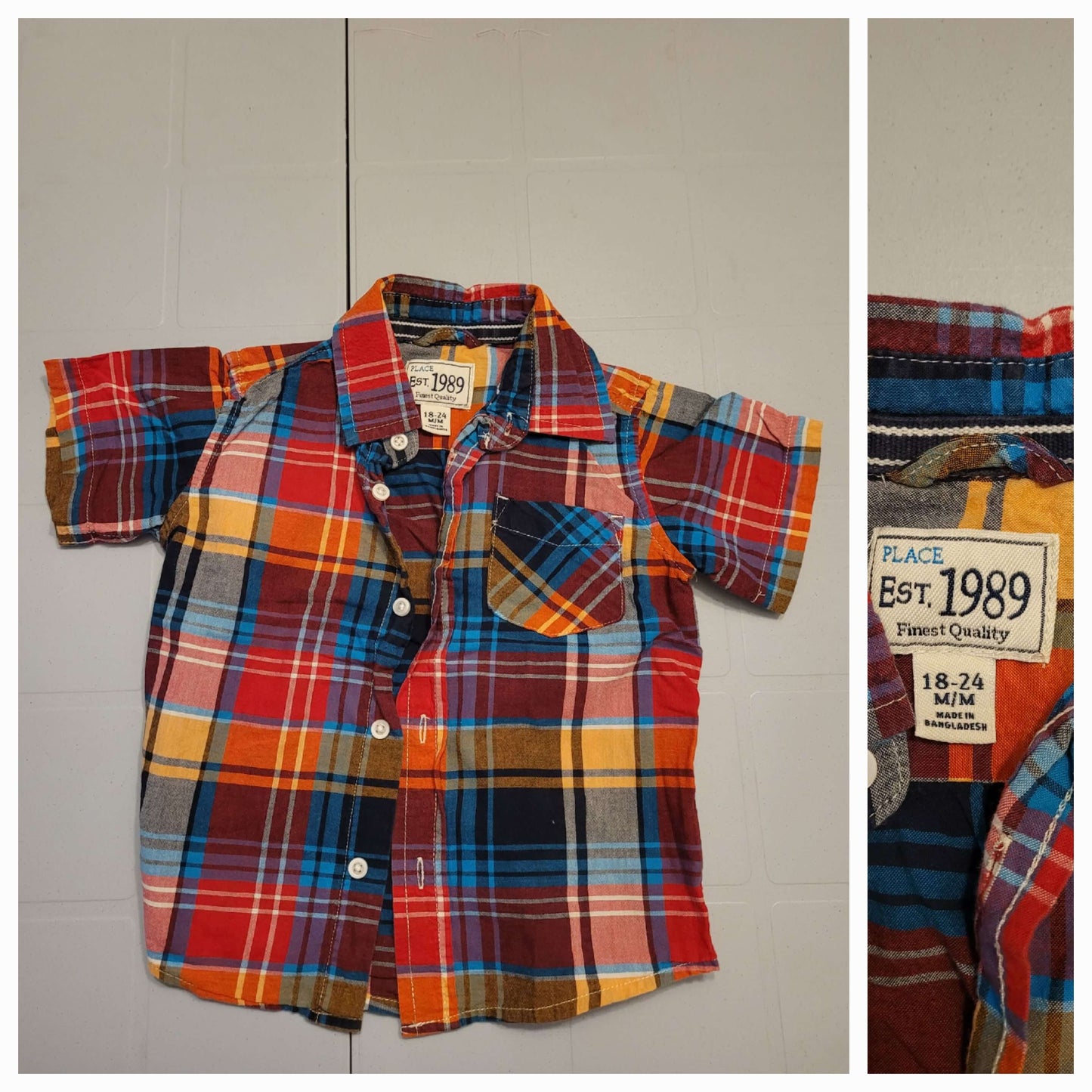 2 short sleeves shirts, Kids 24 Month (18-24M)