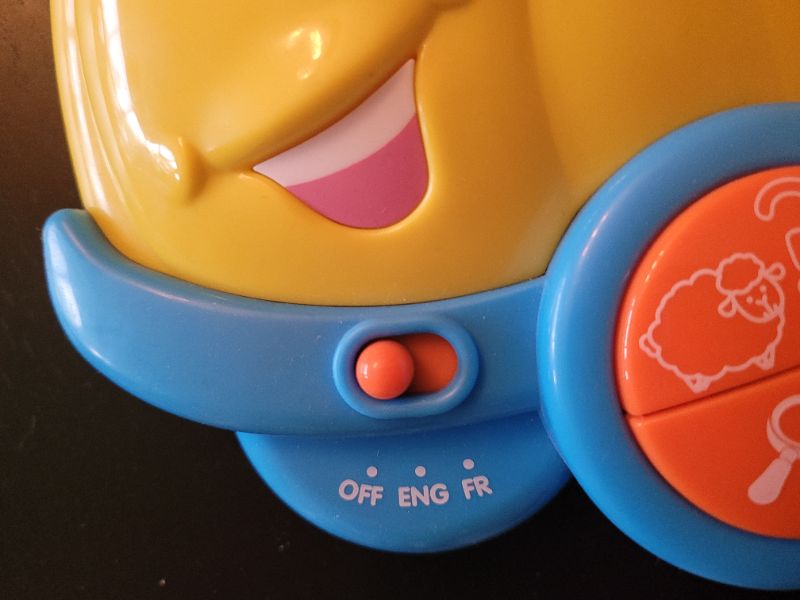 School Bus Bilingual Animal Noise Toy