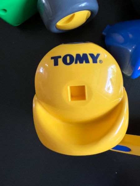 Tomy Constructable Vehicles & Push and Go Dump truck