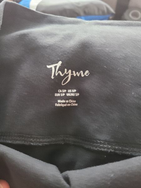 Maternity sweat pants black size small, Maternity S (4-6)