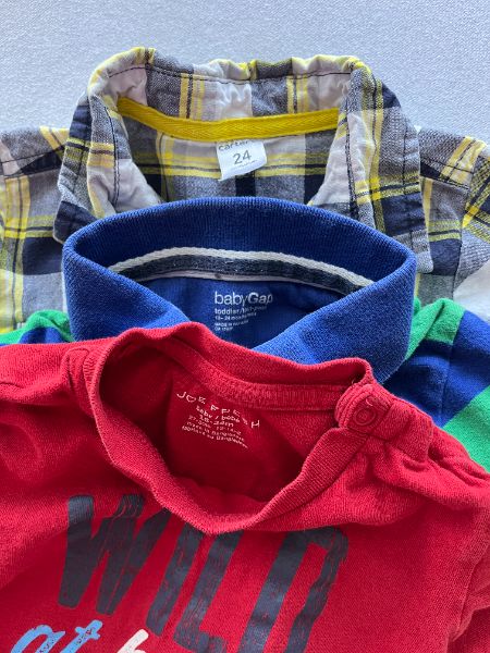 Toddler Boy Bundle, Plaid outfit and two tshirts, 18-24 months, Kids 24 Month (18-24M)