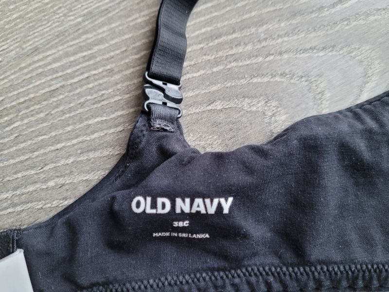 Old Navy Nursing Bra Size 38C - Black, Maternity L (12-14)