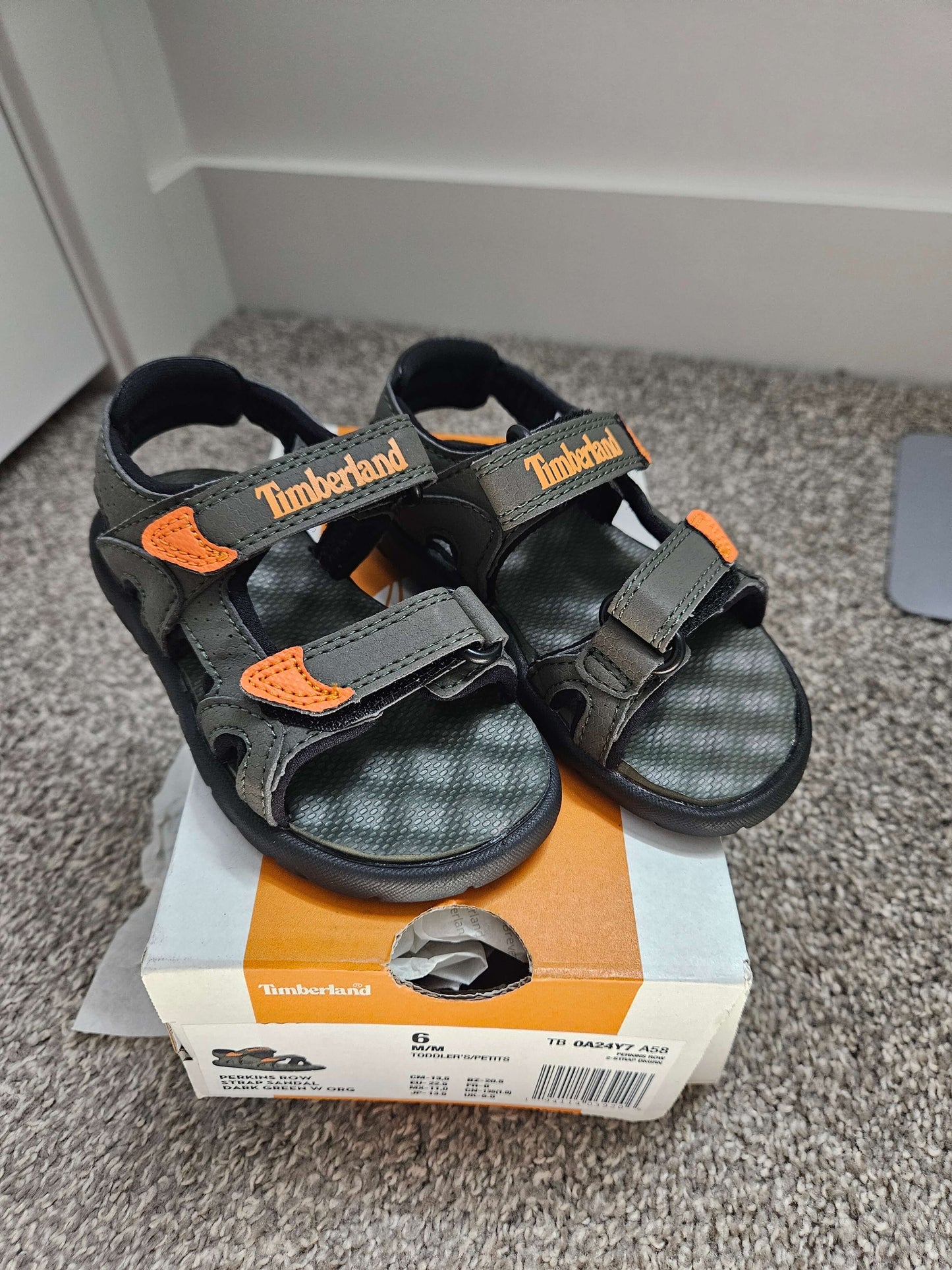 Boys Sandals 6t, Shoes 6 (Walkers:12-24 mth)
