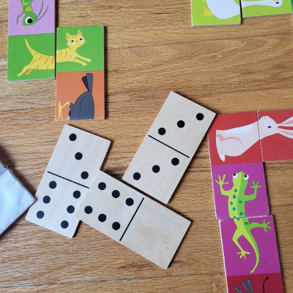 Tender Leaf Toys Heads and Tails Dominoes