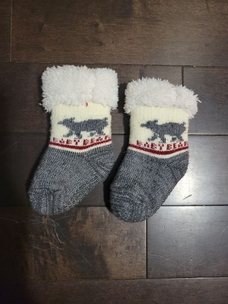 2 pairs thick warm socks