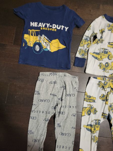 4 piece construction pj set, 18M, Kids 18 Month (12-18M)