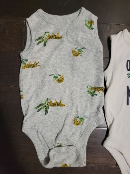 2 sleeveless onesies, 12-18M, Kids 18 Month (12-18M)