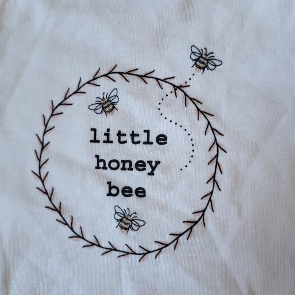 NWT PL Baby Basics 3/6M Onesie Little Honey Bee, Kids 6 Month (3-6M)