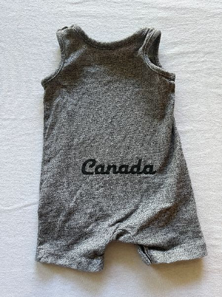 Canadiana Onesie Summer Outfit, 0-3 months, Kids 3 Month (0-3M)