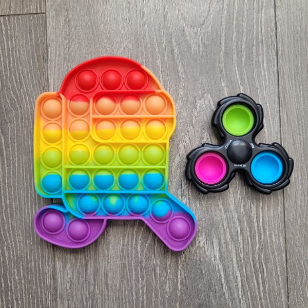 Among Us Pop-it & Fidget Spinner