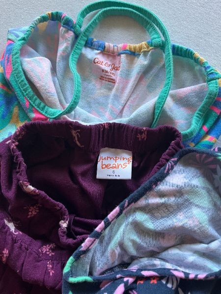 Summer Bundle, size 6, Romper/Dress/Skirt, Kids 6/6X